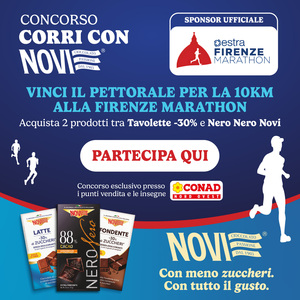 Esclusiva Conad Nord Ovest: alla Firenze Marathon con Novi!