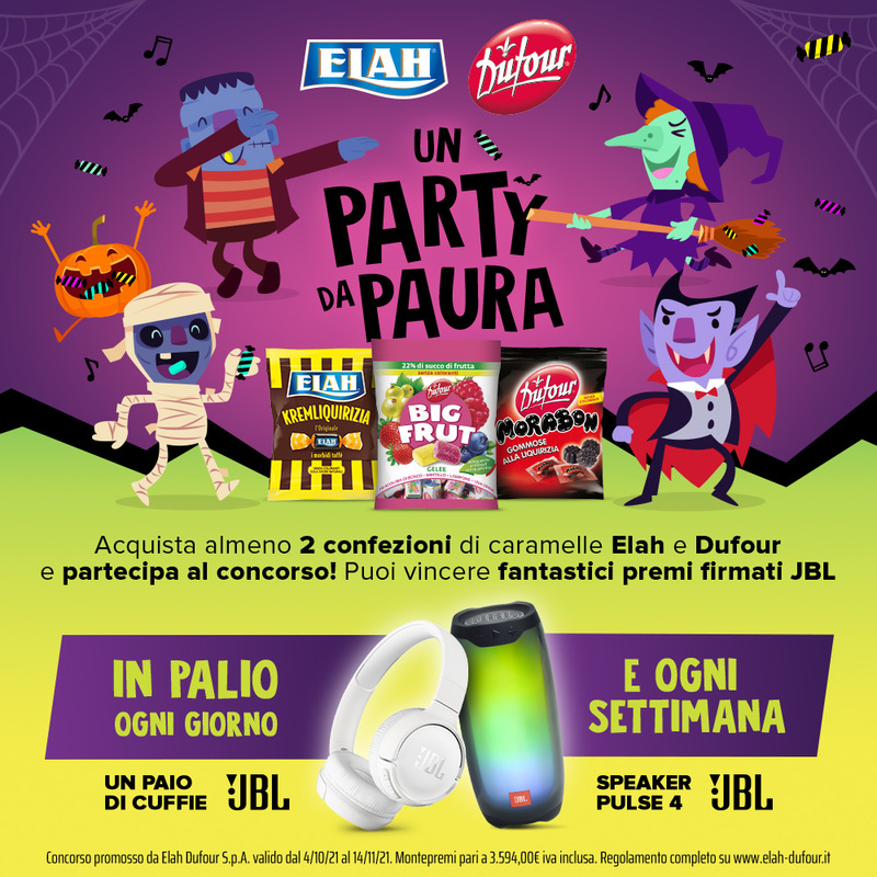 elah-dufour-novi-ad-halloween-vinci-jbl-con-le-caramelle-elah-dufour